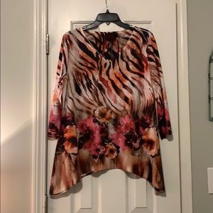 French Blue Women’s Blouse